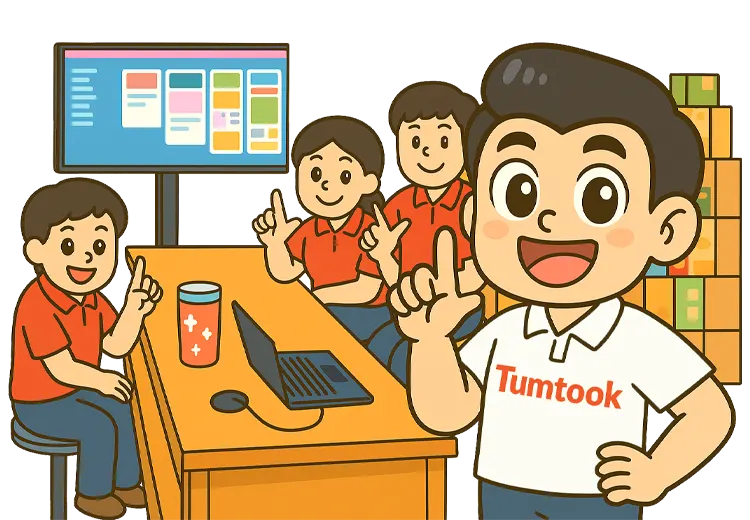 Tumtook มุ่งเน้นกลยุทธ์และการพัฒนาบุคลากรได้อย่างมั่นคง