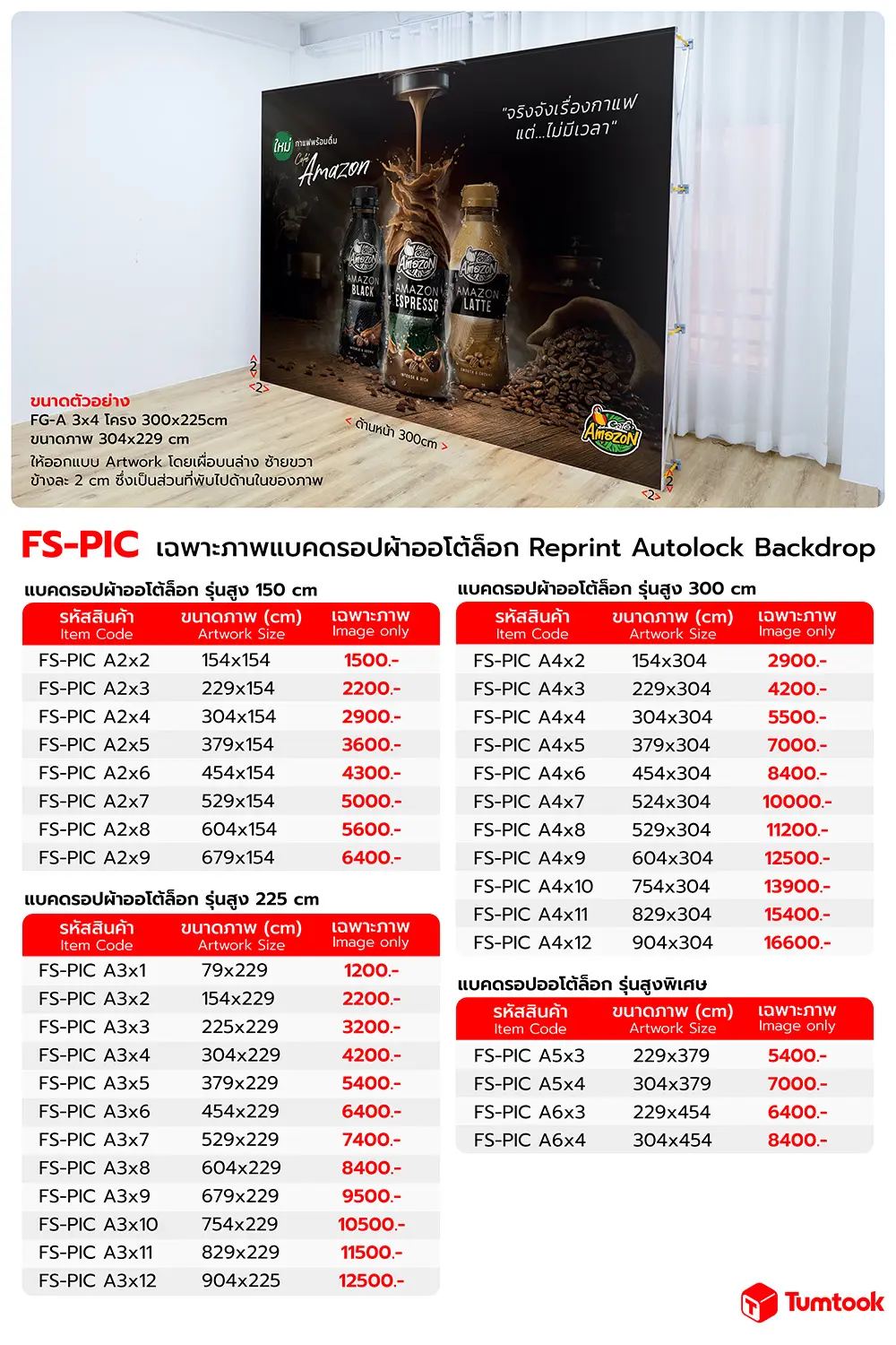 ราคาเฉพาะภาพ แบคดรอปออโต้ล็อก