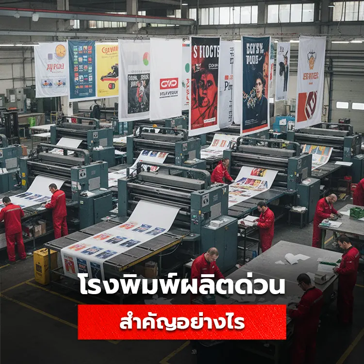 ความสำคัญของความเร็วในการพิมพ์ของโรงพิมพ์ยุคใหม่ ที่สำคัญต่อธุรกิจ