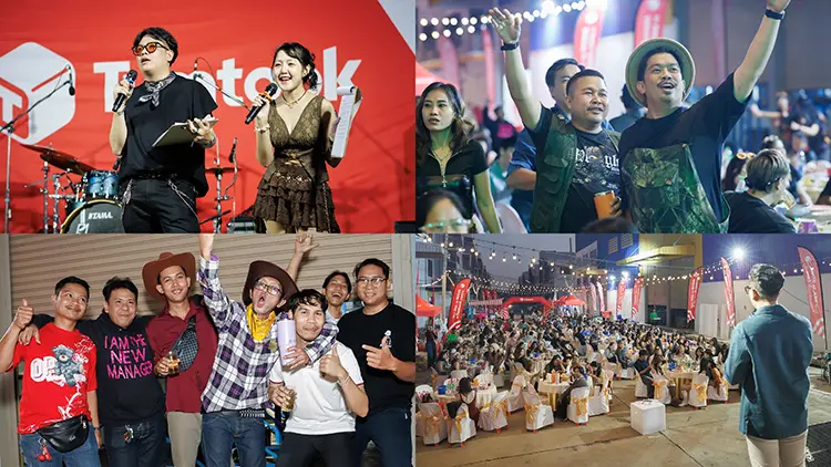 Tumtook.com ภาพบรรยากาศงานเลี้ยงส่งท้ายปี