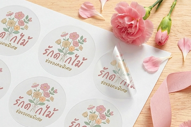 ชุดสติ๊กเกอร์​ พิมพ์ด้วยเครื่องพิมพ์