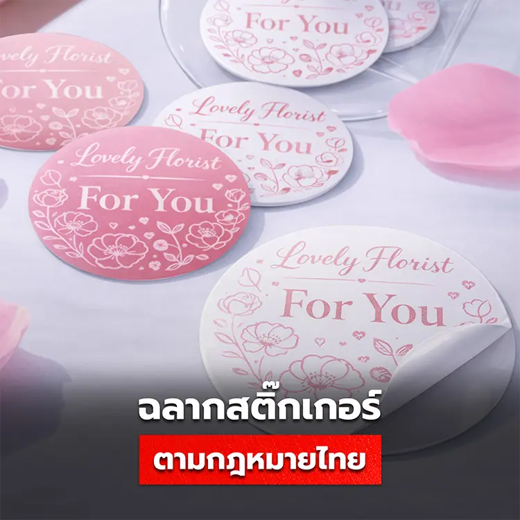 ฉลากสติ๊กเอร์สินค้าตามกฎหมายไทยมีอะไรบ้าง