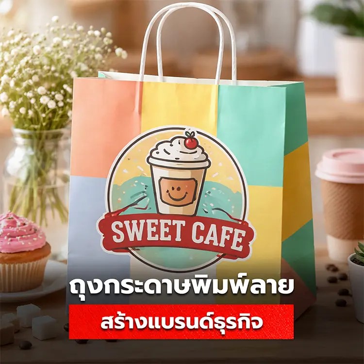 ถุงกระดาษพิมพ์ลาย ช่วยสร้างแบรนด์ได้อย่างไร พบข้อดีที่ธุรกิจควรเลือกใช้