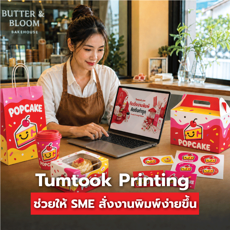 Tumtook Printing ช่วยให้ SME สั่งงานพิมพ์ง่ายขึ้น