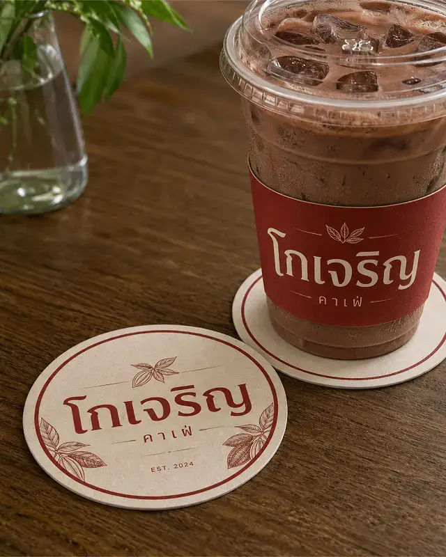 กระดาษรองแก้ว