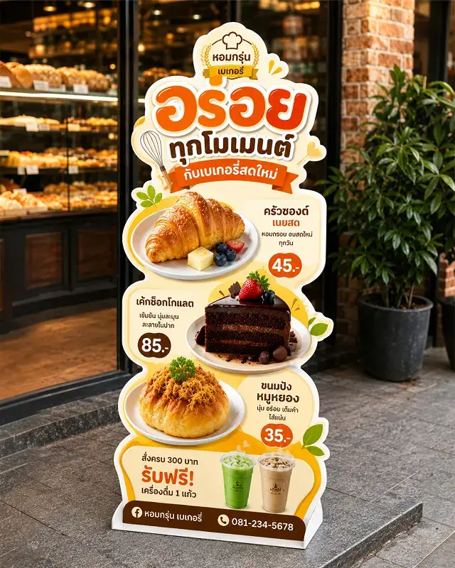 ป้ายสแตนดี้