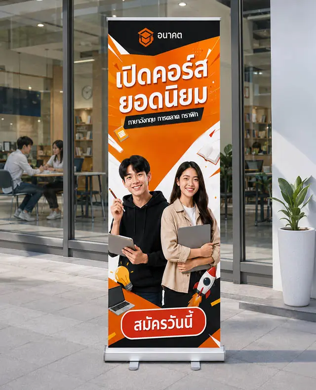 ป้ายโรลอัพ