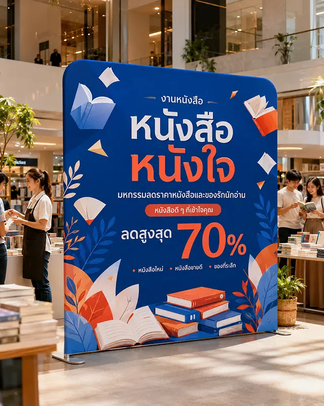 แบคดรอปเปิดร้าน